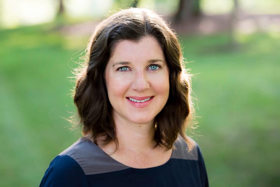 Portrait of Director of Communications Nora Ferrell